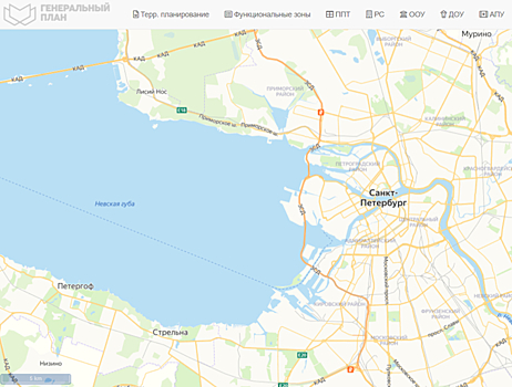 Завершен первый этап подготовки проекта нового Генплана Санкт-Петербурга
