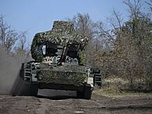 Российская БМП-3 в зоне СВО отстрелялась на дальность четыре километра