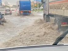 В Ростове из-за ливня подтопило несколько улиц