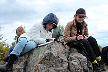 В красноярском музее GEOS подведены итоги летней практики Школы юных геологов
