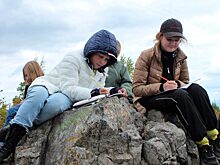 В красноярском музее GEOS подведены итоги летней практики Школы юных геологов