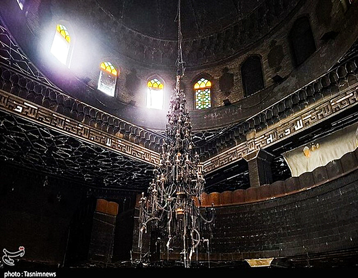 Мечеть "Абузар" после протестов