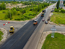 Освещение на солнечных батареях и новые знаки: в Сызрани ремонтируют участок трассы