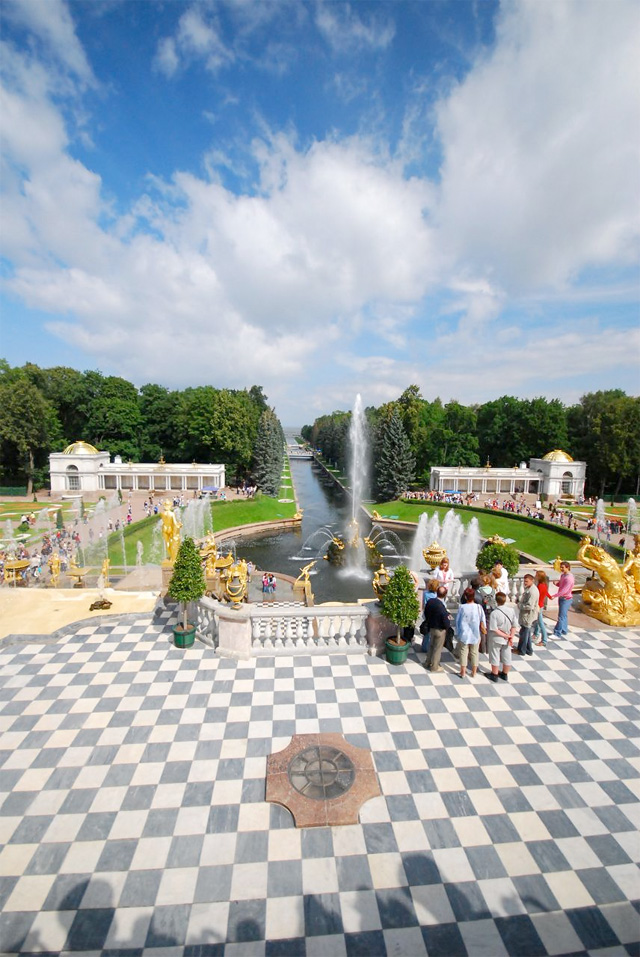 Петергоф, Санкт-Петербург, Россия, Европа