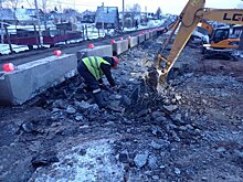 Для капремонта моста через реку Малая Сыга в Глазове на объекте перекрыли одну полосу