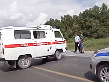 Внедорожник врезался в скорую на новосибирской трассе: есть пострадавшие
