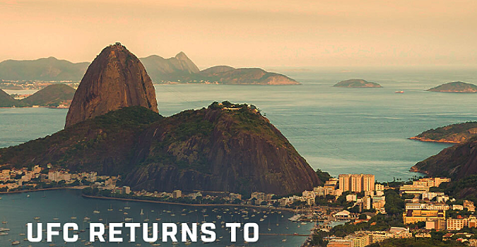 UFC проведет турнир Fight Night в Рио-де-Жанейро 11 октября