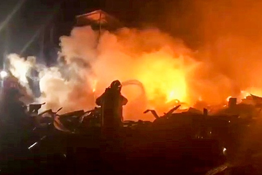 В Севастополе при пожаре в строительных бытовках погибли пять человек