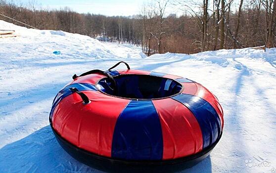 В Новосибирской области девушка проломила череп, катаясь на ватрушке