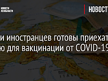 Тысячи иностранцев готовы приехать в Россию для вакцинации от COVID-19