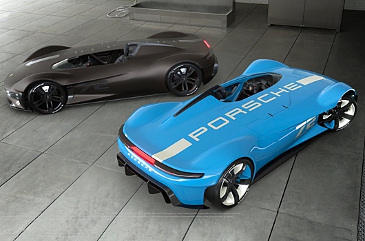 Porsche показала открытую версию «игрового» спорткара Vision GT