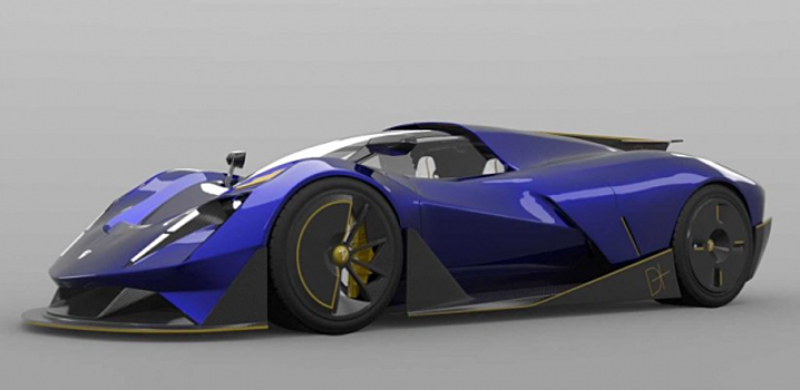 В Албании представили 1800-сильный гиперкар