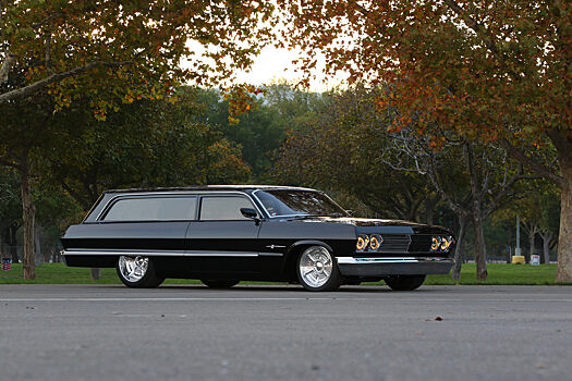 Универсал Chevrolet Impala 1963 года переделали в элегантный двухдверный автомобиль с V8 мощностью на 600 л.с.