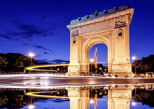 В Бухаресте прошла антиправительственная манифестация