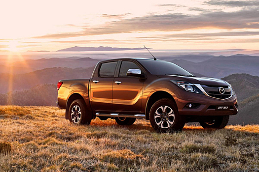 Mazda рассекретила рестайлинговый пикап BT-50