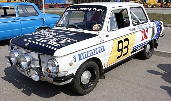 Украинские энтузиасты собрали из старого ЗАЗ-968 раллийный спорткар