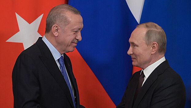 Эрдоган обсудит с Путиным урегулирование на Украине