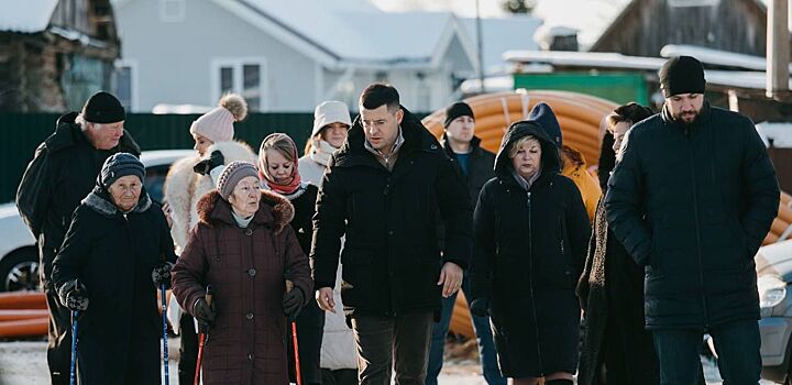 Глава г.о. Чехов Артамонов провел встречи с жителями деревень