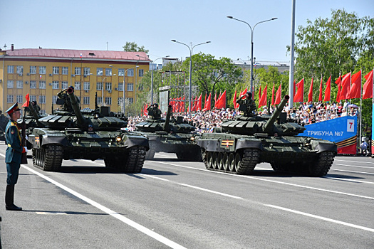 В День Победы по площади Куйбышева пройдут больше двух тысяч человек и десятки единиц военной техники