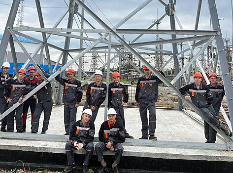 Стройотряды «Россети ФСК ЕЭС» работают на крупнейшей энергобъекте Кубани