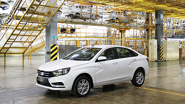 Стало известно оснащение серийного седана Lada Vesta