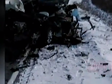 В Приамурье столкнулись легковушка и КамАЗ: двое погибли