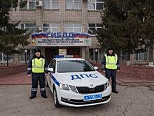 Самарский водитель поблагодарил ульяновских инспекторов ДПС за помощь