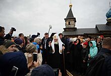 Патриарх Кирилл освятил храм новомученников и исповедников в Норильске