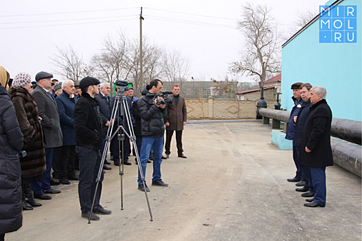 Глава ЖКХ Кизляра прокомментировал открытие новых резервуаров в городе