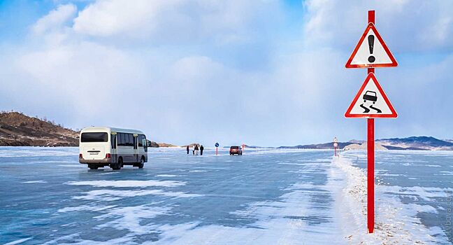 Ледовые переправы — правила проезда, действия при падении в воду