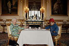 Королева Елизавета II вспомнила о внуках, чтобы снять милый ролик с Паддингтоном