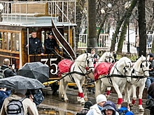 Билет на конку в музее "Московский транспорт"