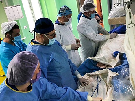 Инновационную технологию эндопротезирования аорты впервые применили на Кубани