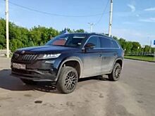 Показан российский Skoda Kodiaq с пневматической подвеской