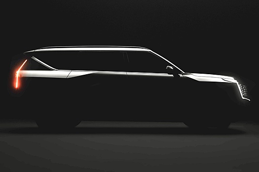 Kia показала флагманский кроссовер EV9 на видео