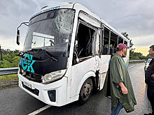 В Омске в ДТП с автобусом пострадали шесть человек