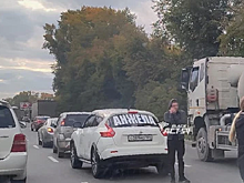 В Новосибирске легендарная Анжела впервые попала в серьезную аварию на Бердском шоссе