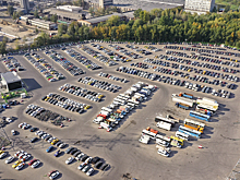 Московскую штрафстоянку с суперкарами сняли с воздуха