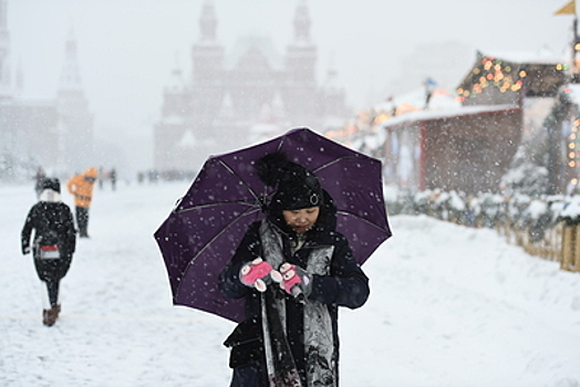 На Москву обрушился рекордный снегопад. ВИДЕО