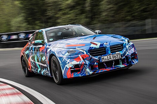 «Заряженная» новинка: купе BMW M2 следующего поколения показали на фото