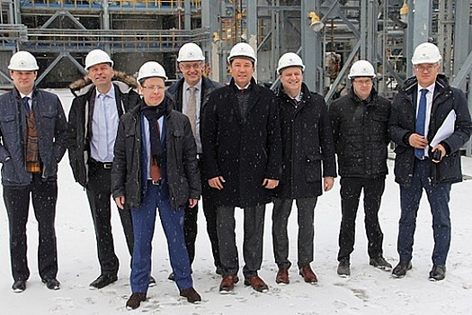 Делегация Бельгийско-Люксембургской ТП побывала на Антипинском НПЗ