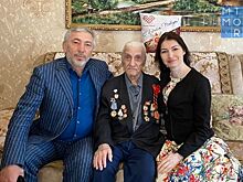 Депутаты от дагестанского отделения партии «Единая Россия» поздравили ветеранов ВОВ с Днем Победы