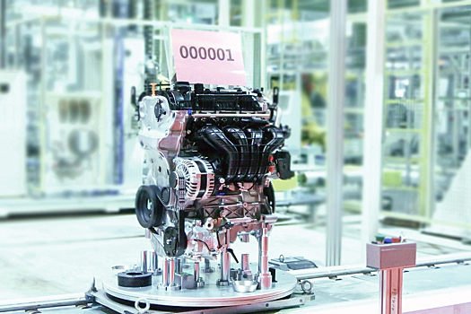 Chery запустила производство двигателя нового поколения