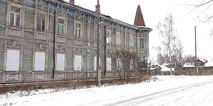 В Великом Устюге выставили на продажу особняк XIX века всего за один рубль