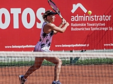 Волгоградская теннисистка Захарова уступила в полуфинале Lotos Radom Cup