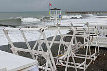 В Сочи объявили штормовое предупреждение из-за ожидаемых смерчей над морем