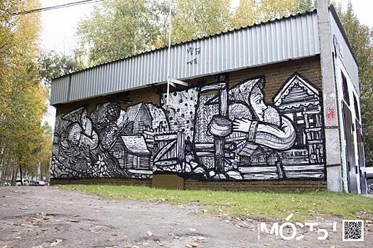 Подстанции «Горэлектросети» в Нижневартовске украсили художники со всей страны