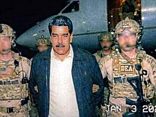 Стало известно, где приземлится американский самолет с Мадуро на борту