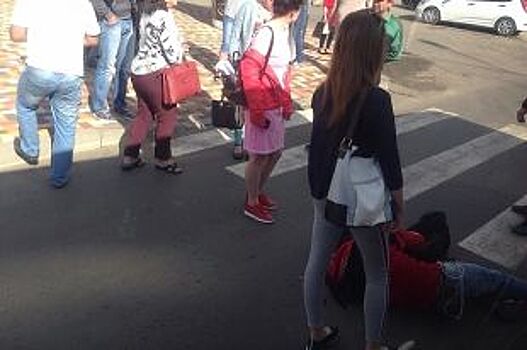 Водитель маршрутки сбил пешехода на «зебре» в Ставрополе