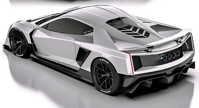 Custom Shop превращает C8 Corvette в суперкар Cadillac с двигателем V12